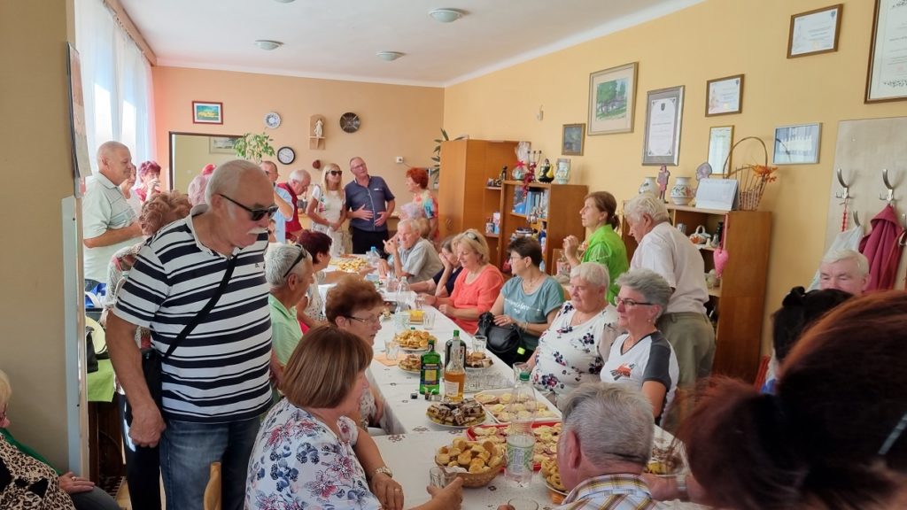 Az Illésházi Nyugdíjasok Szervezetét láttuk vendégül Muzslán