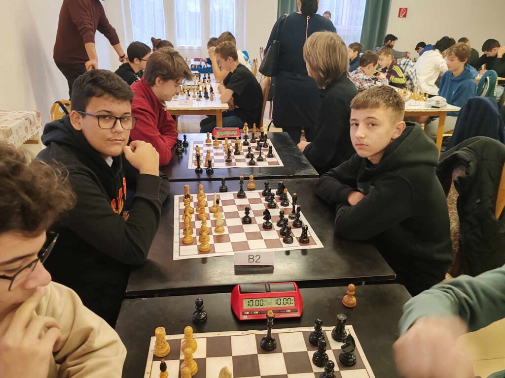 Muzslai tanulók az Érsekújvári Járási Sakkversenyen