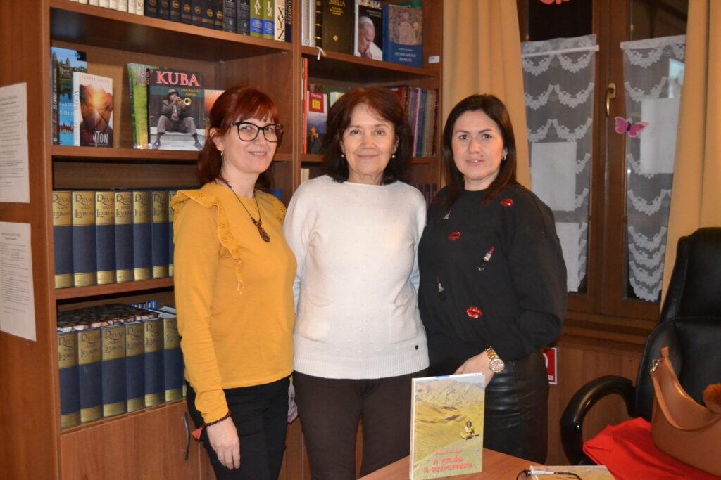 Író-olvasó találkozó Bokor Klárával a Muzslai Községi Könyvtárban