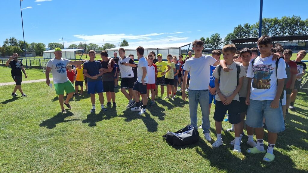 Ukončenie a vyhodnotenie 3. Letného žiackeho futbalového tábora v Mužle