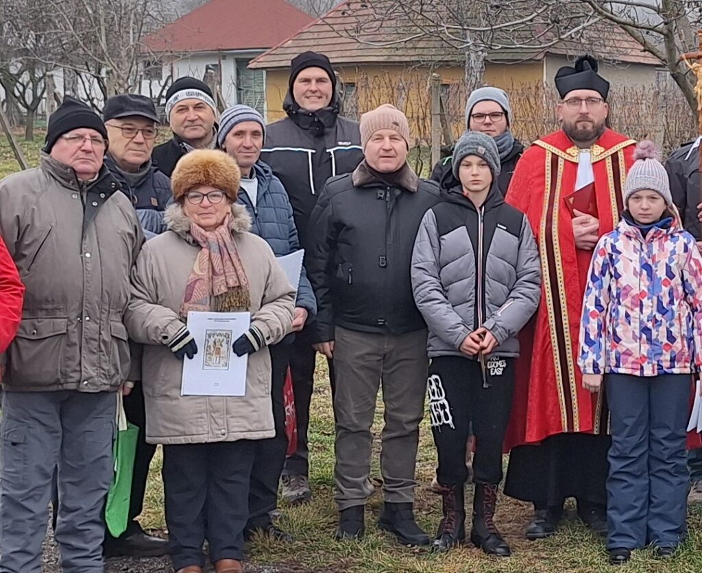 Vysviecka hrozna ku dňu Vincenta v Mužlianskom vinohrade