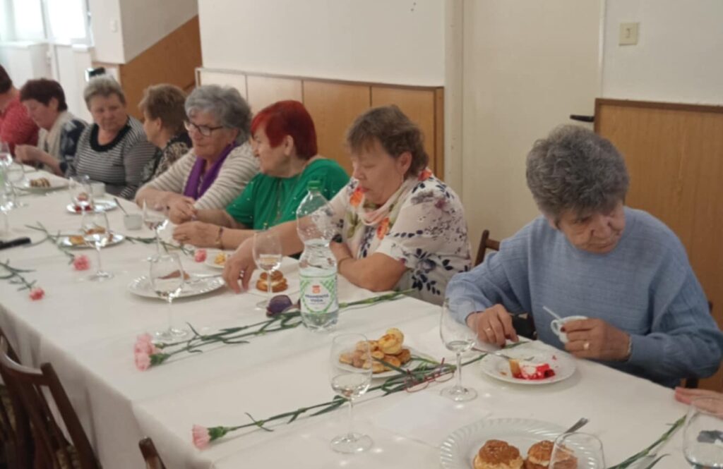 Slávnosť Organizácie dôchodcov v Mužle ku Dňu žien