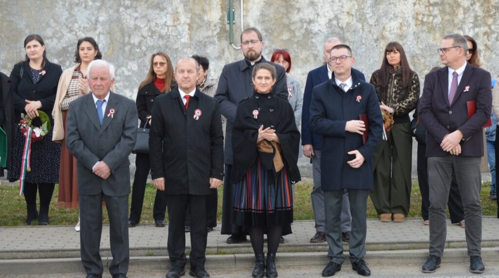 A magyar forradalom és szabadságharc megünneplése Muzslán