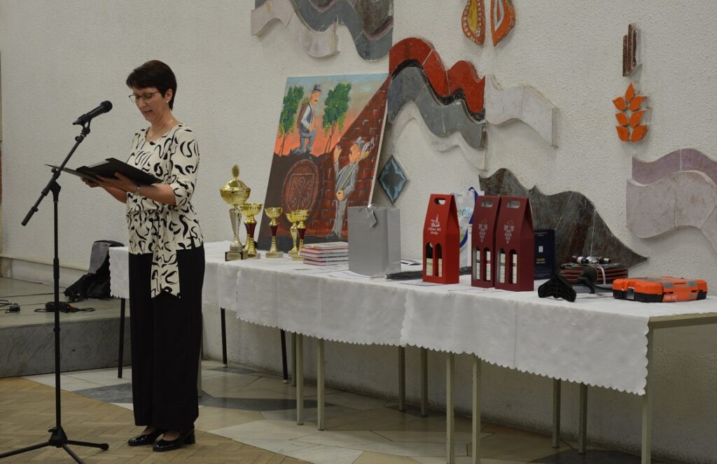 A 37. Muzslai Helyi Borverseny ünnepélyes eredményhirdetésén