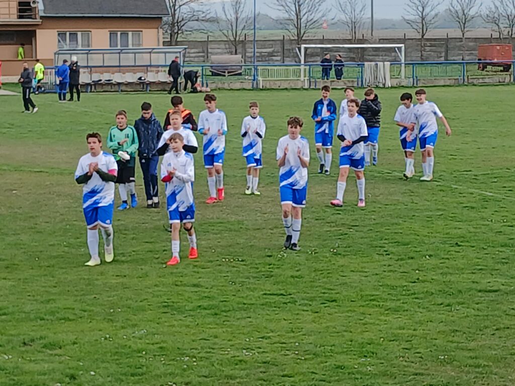 Az AC Muzsla U15-ös diákcsapatának mérkőzése és drukkolása